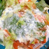 夏に美味しい⭐️ツナと野菜のマヨサラダ